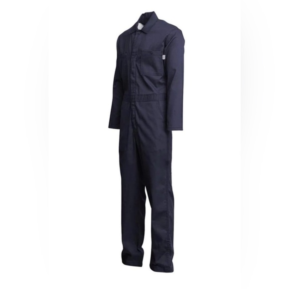 LapcoFR Flame Resistant Economy Moisture Management Coveralls, 100% Cott… - Picture 3 of 9
